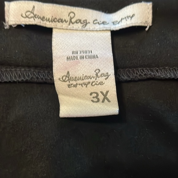 3X Black Faux Suede Skiry - Picture 5 of 7